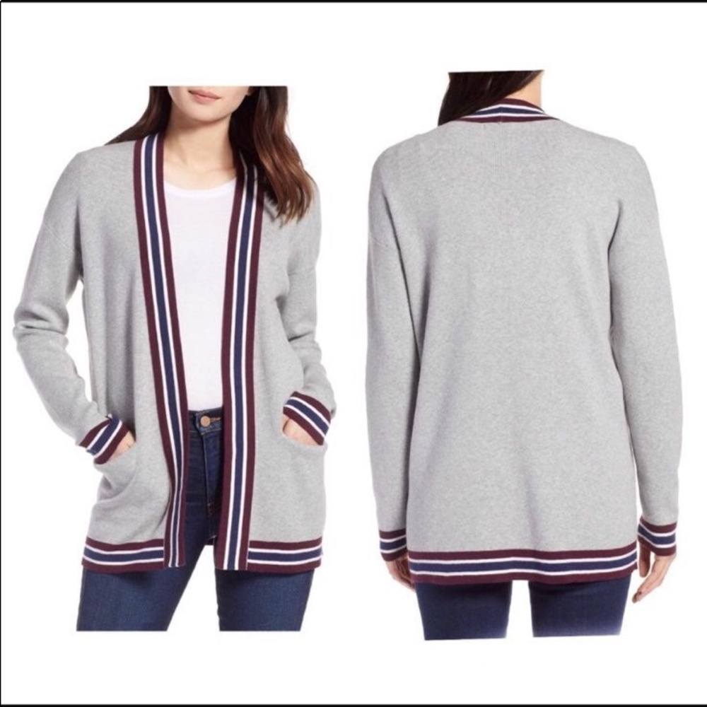 Nordstrom Halogen Varsity Cardigan